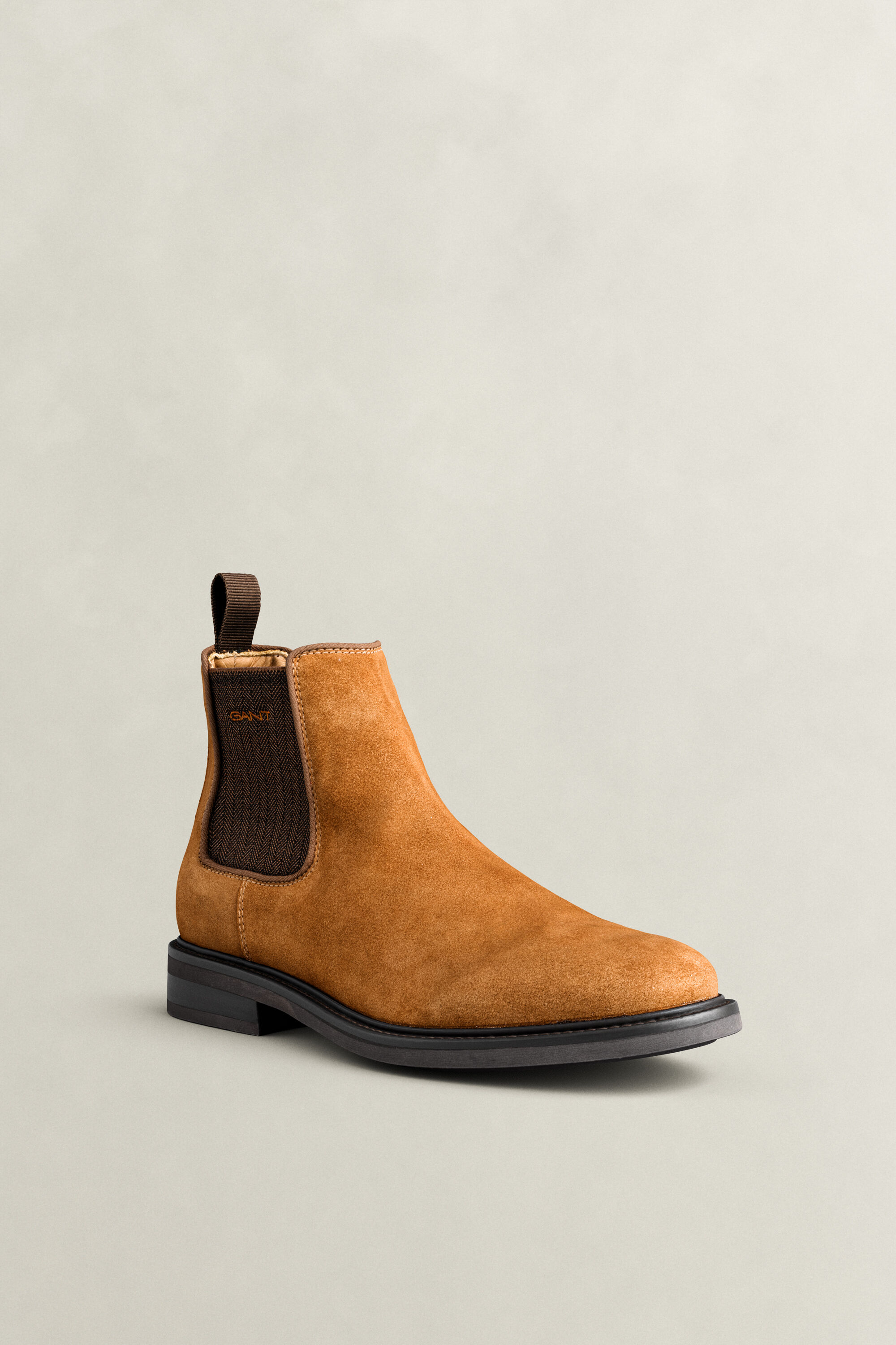 St Fairkon chelseaboots i mocka
