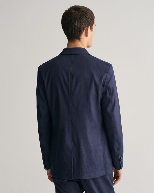 Kostymkavaj i bomull och linne