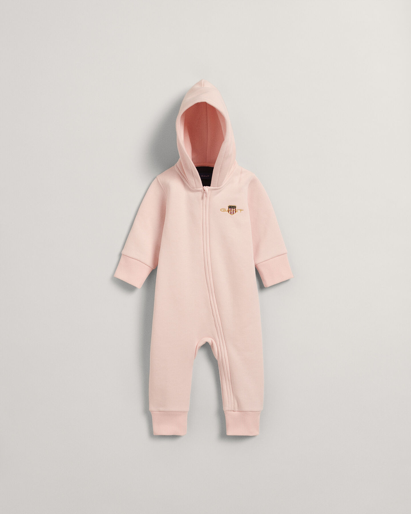 Baby one-piece med huva