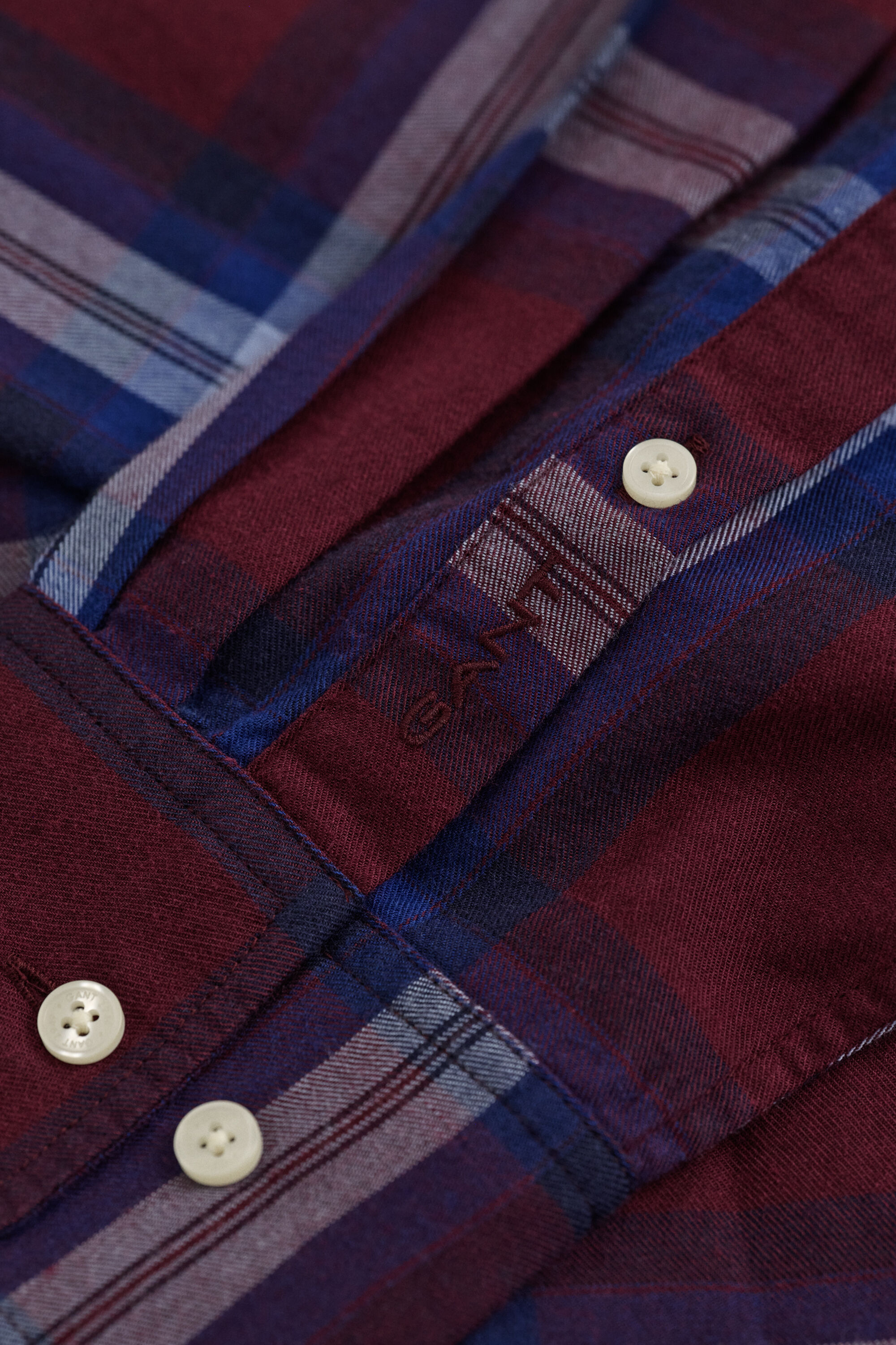 Relaxed fit flanellskjorta