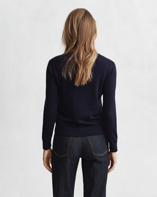 Tunn rundhalsad kofta