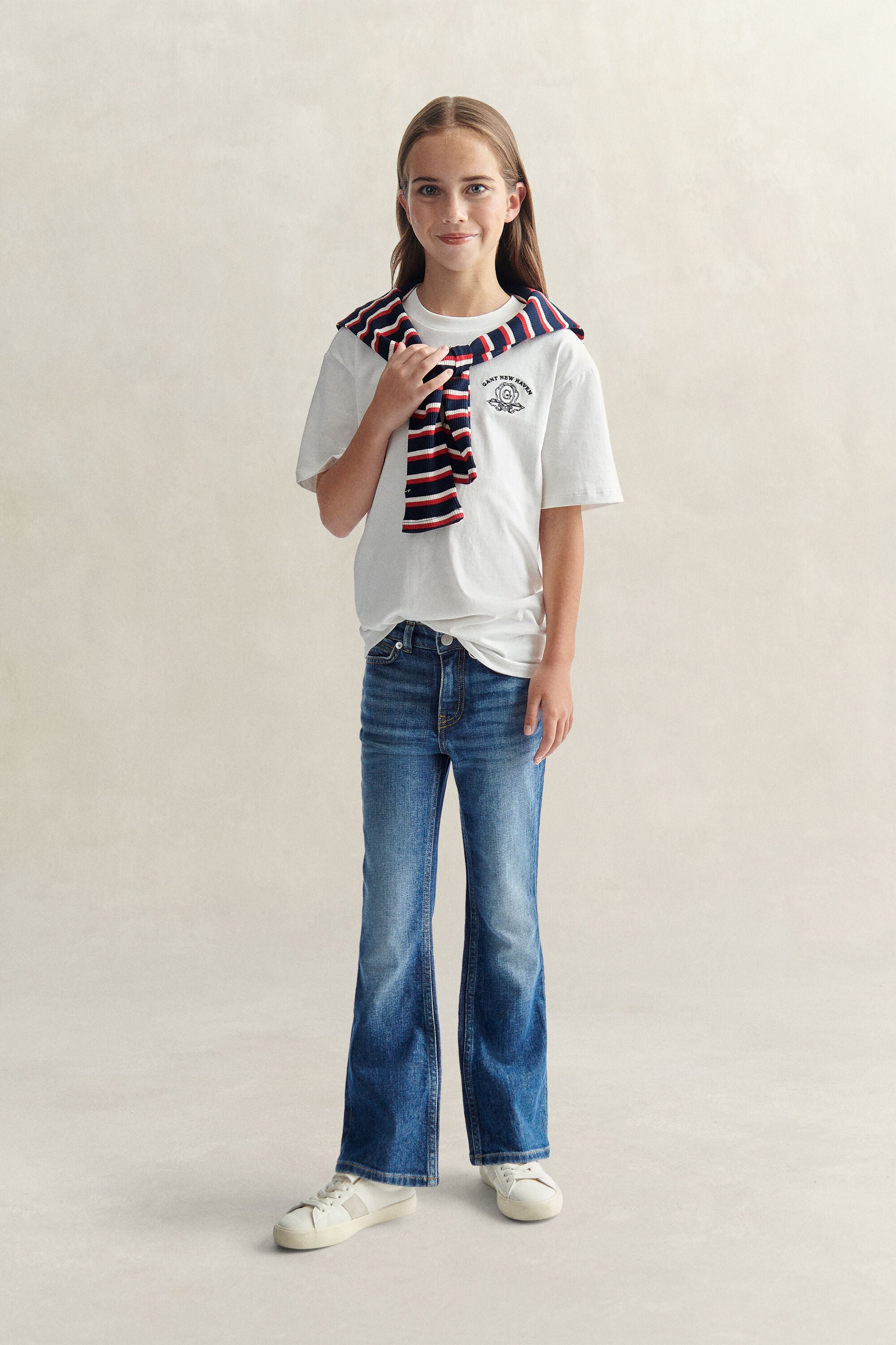 Teen Girls T-shirt med tryck