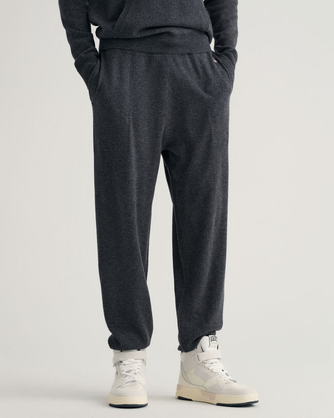 Stickade sweatpants