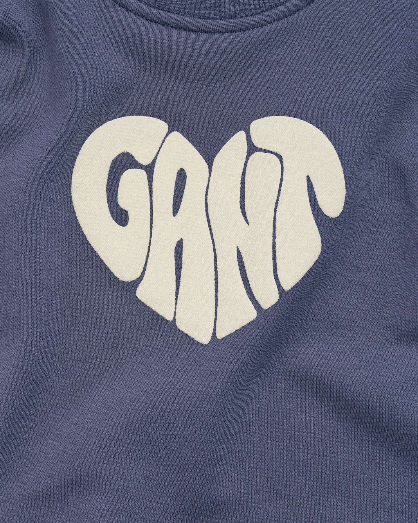 Girls Heart Graphic rundhalsad sweatshirt