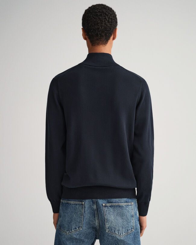 Classic half-zip bomullströja