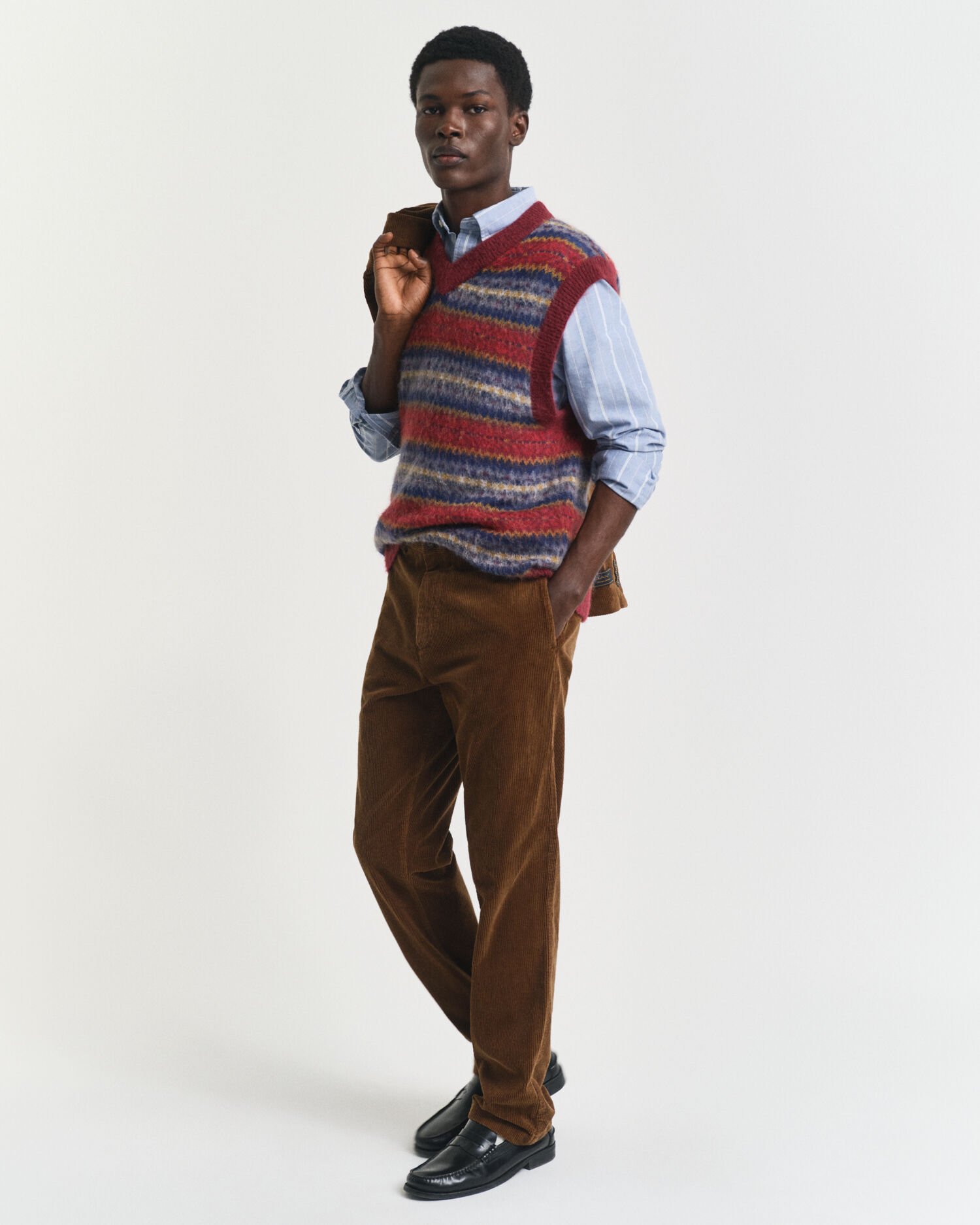 Kammad Fair Isle-väst