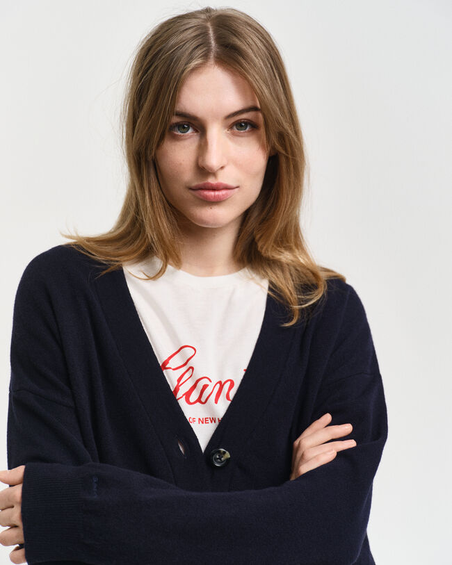 Kofta i superfin lammull