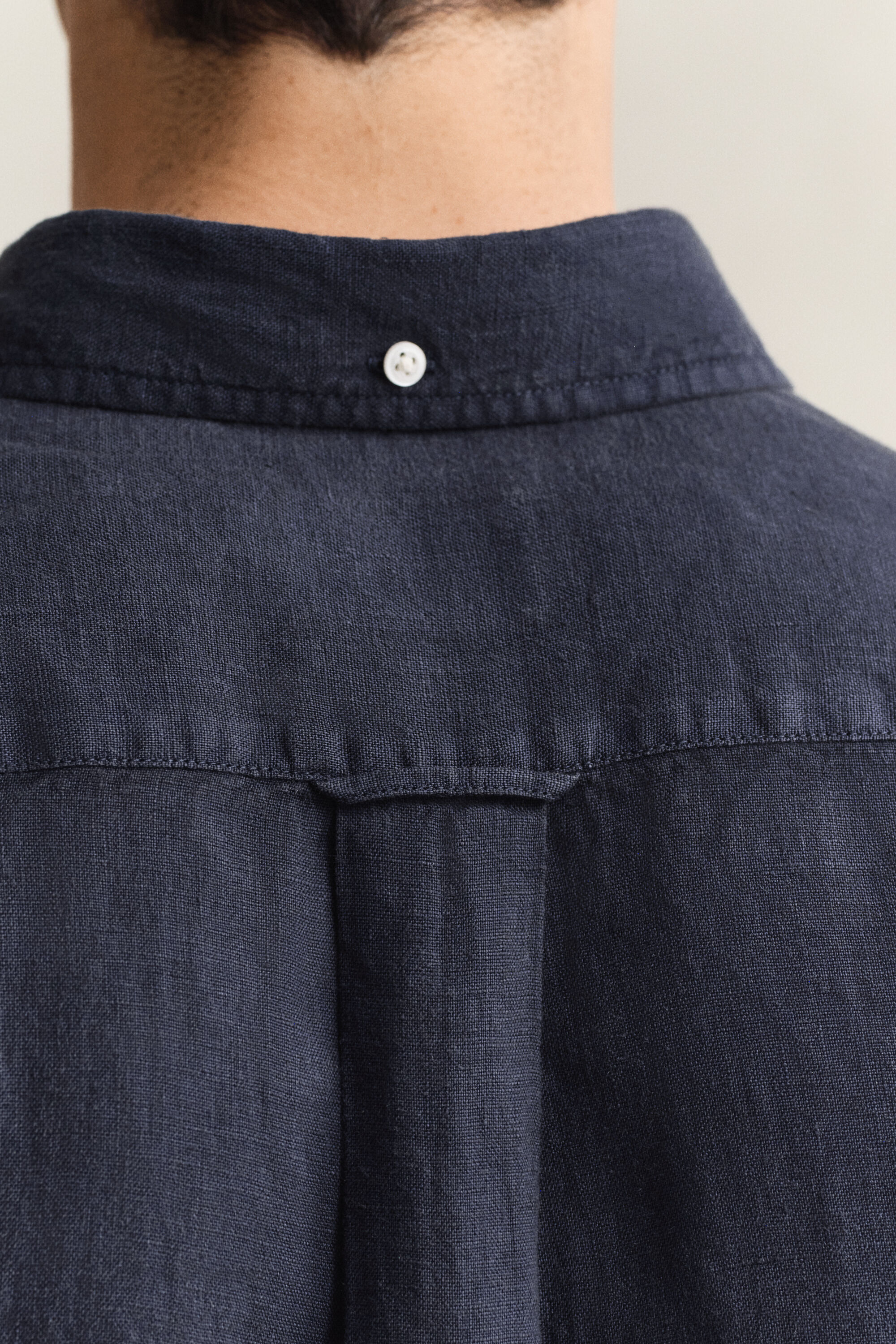 Kortärmad linneskjorta