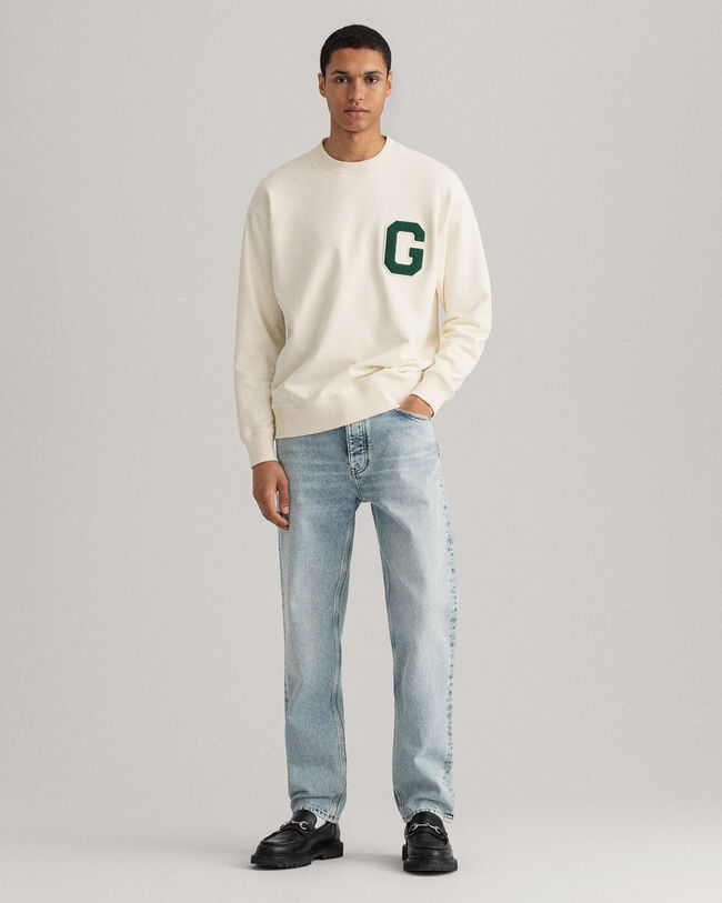 Heritage Worn tv&auml;ttade jeans