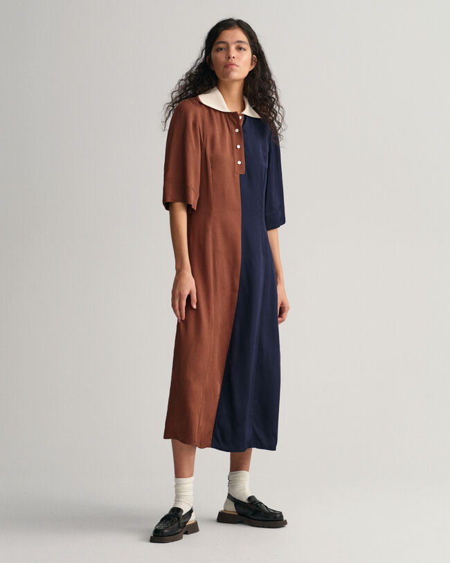 Color Block kort&auml;rmad rugbykl&auml;nning