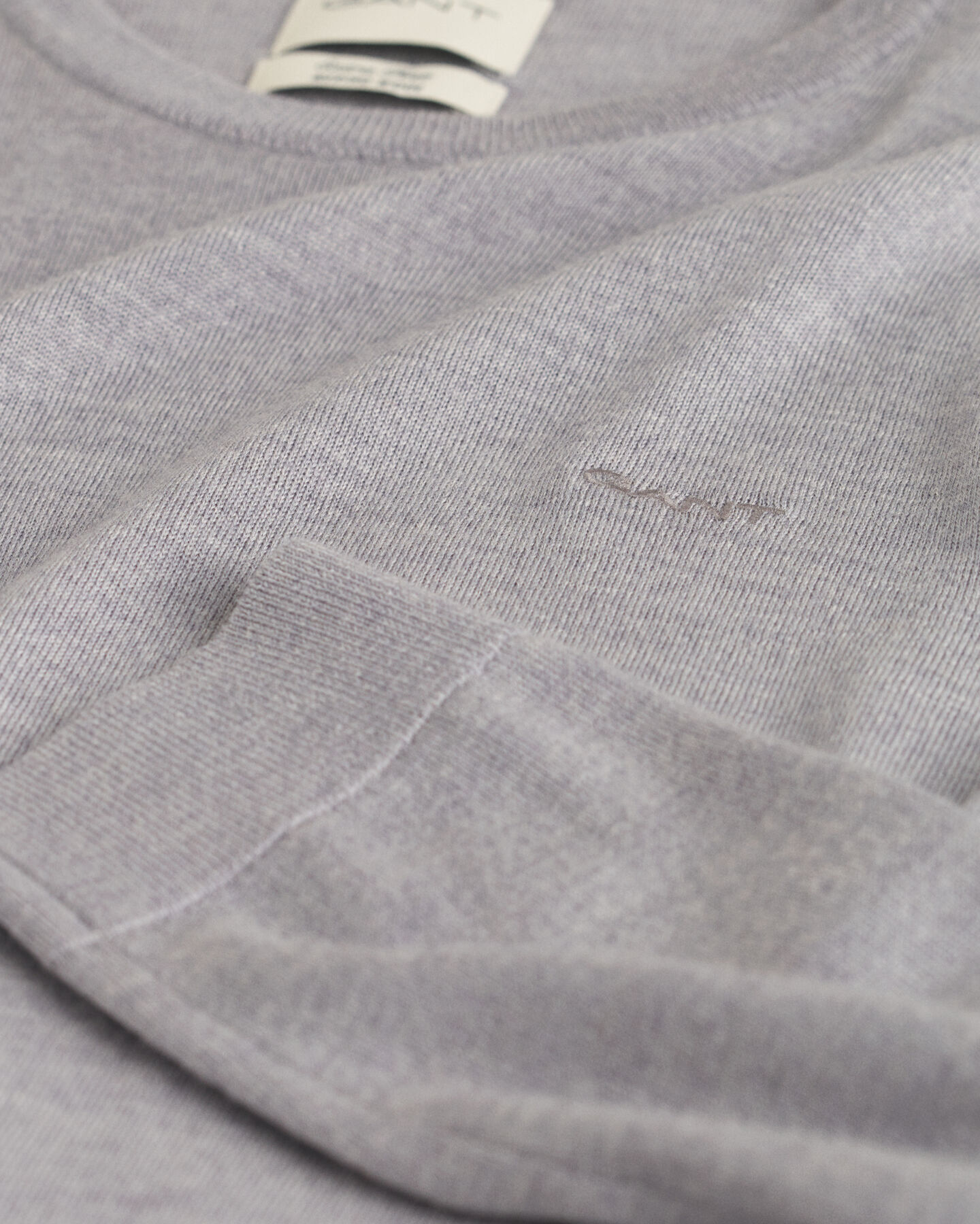 Rundhalsad tr&ouml;ja i extra fin merinoull