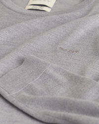 Rundhalsad tr&ouml;ja i extra fin merinoull