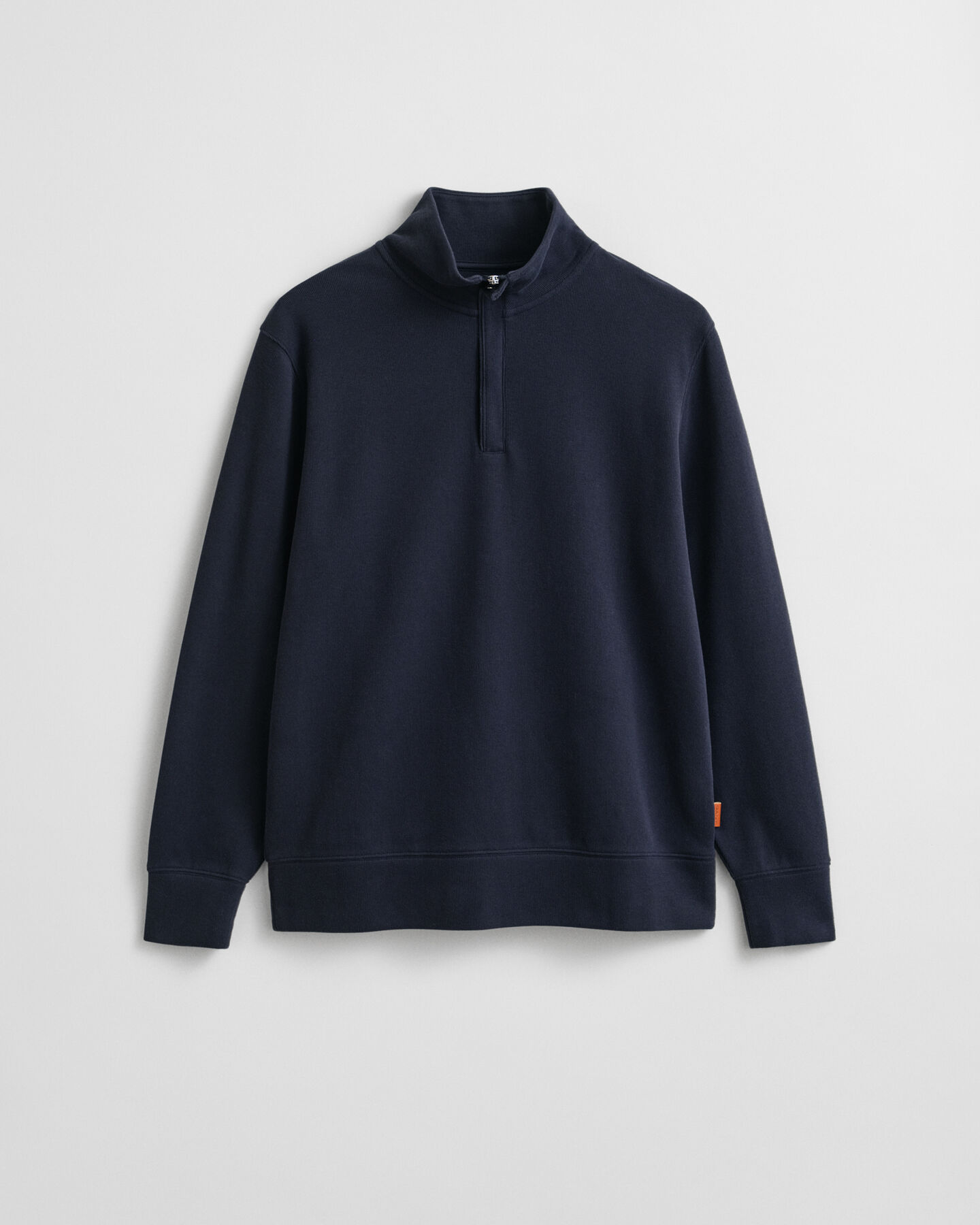 Sacker Rib sweatshirt med half-zip