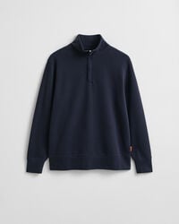 Sacker Rib sweatshirt med half-zip