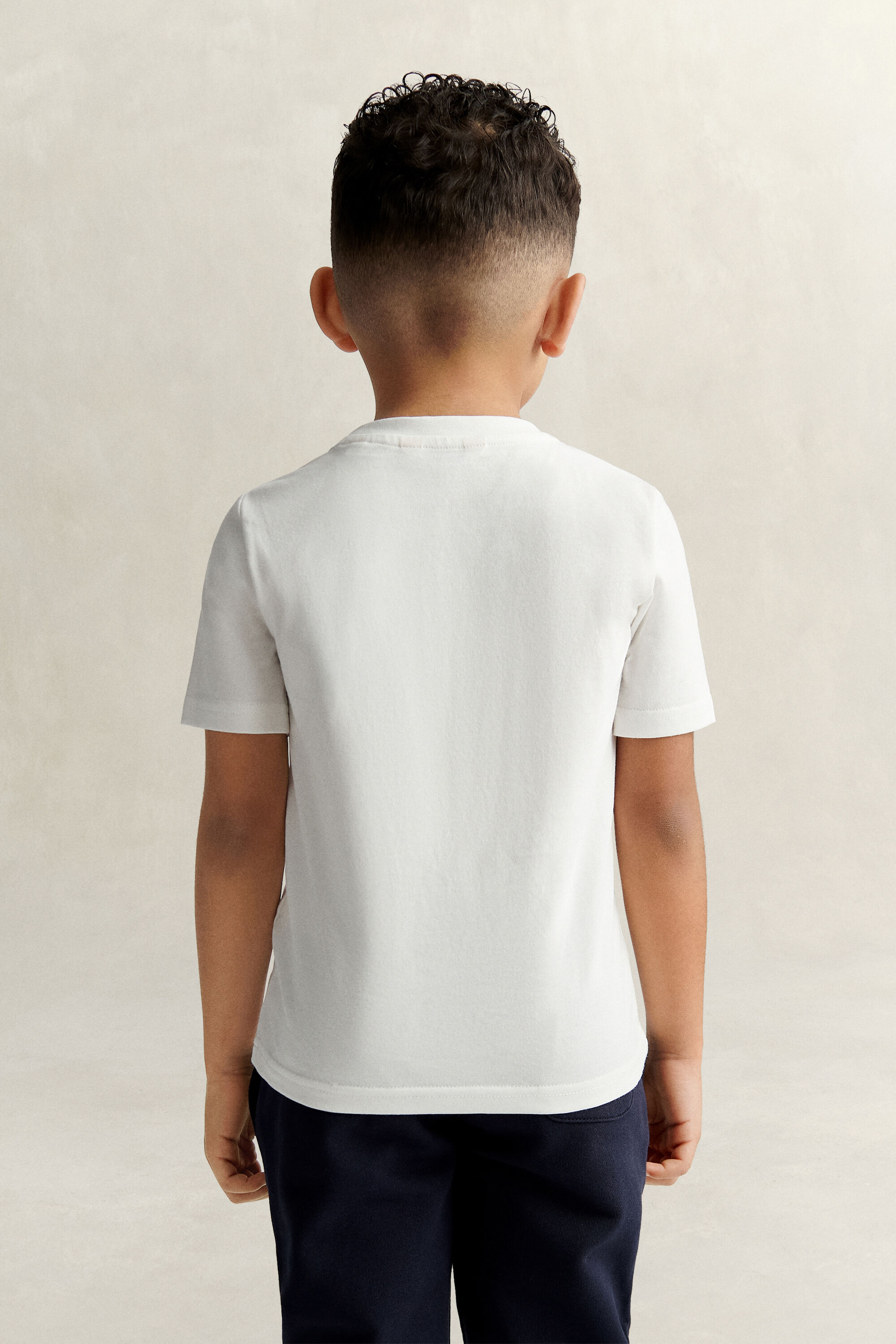 Boys T-shirt med kustmotiv