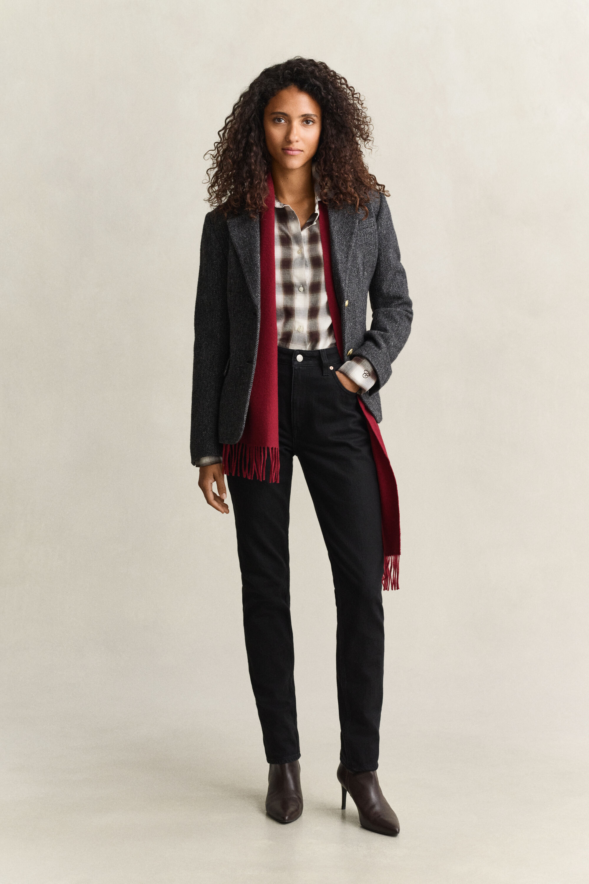 Regular fit flanellskjorta