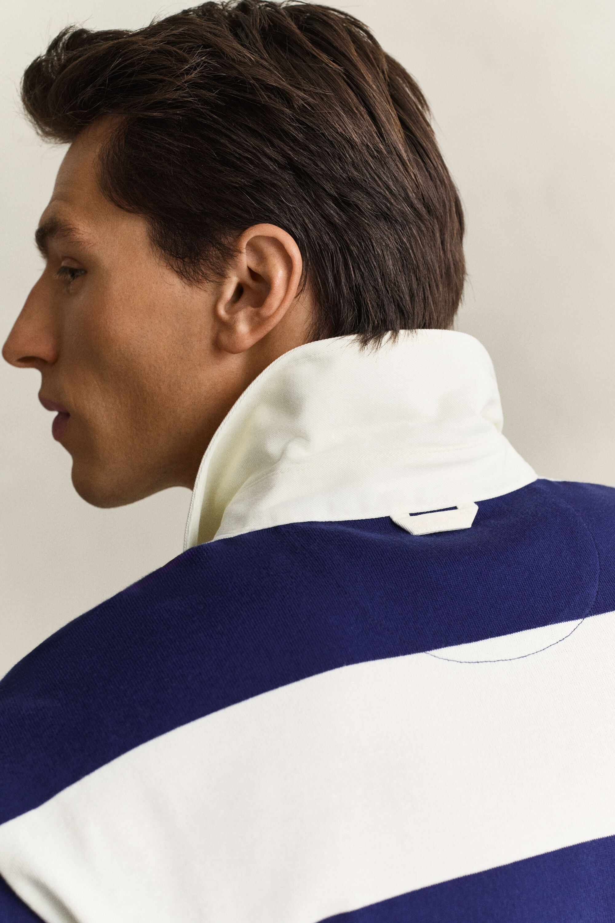 Gant x Yale randig Heavy Rugger