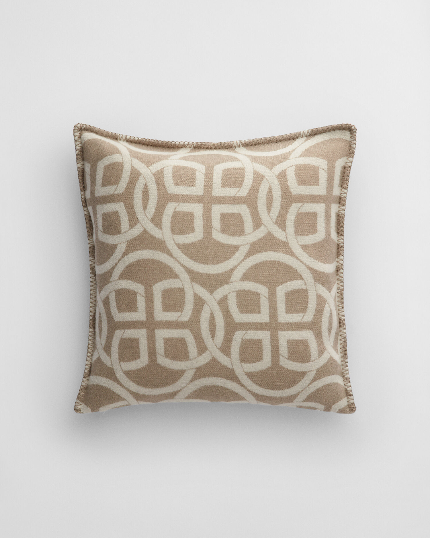 Monogram kuddfodral i ull