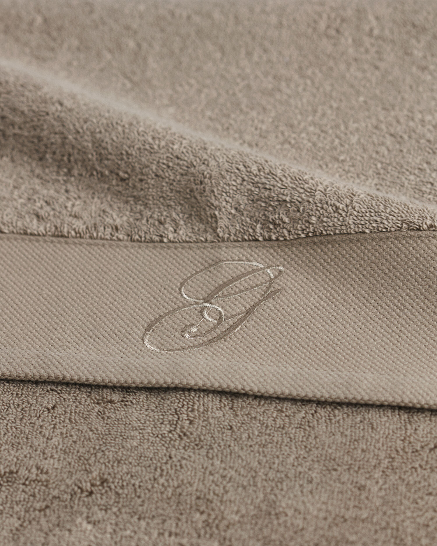 Broderad handduk 50 x 70