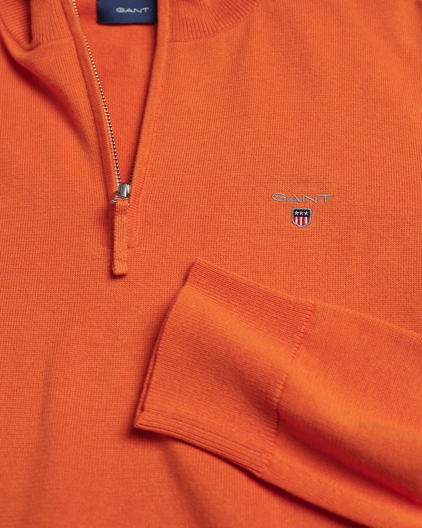 Classic half-zip bomullstr&ouml;ja