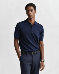 Kort&auml;rmad pik&eacute;tr&ouml;ja i extra fin merinoull