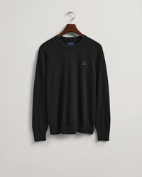 Crew neck tr&ouml;ja i bomull och kashmir