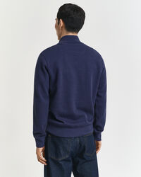 Sacker Rib sweatshirt med half-zip