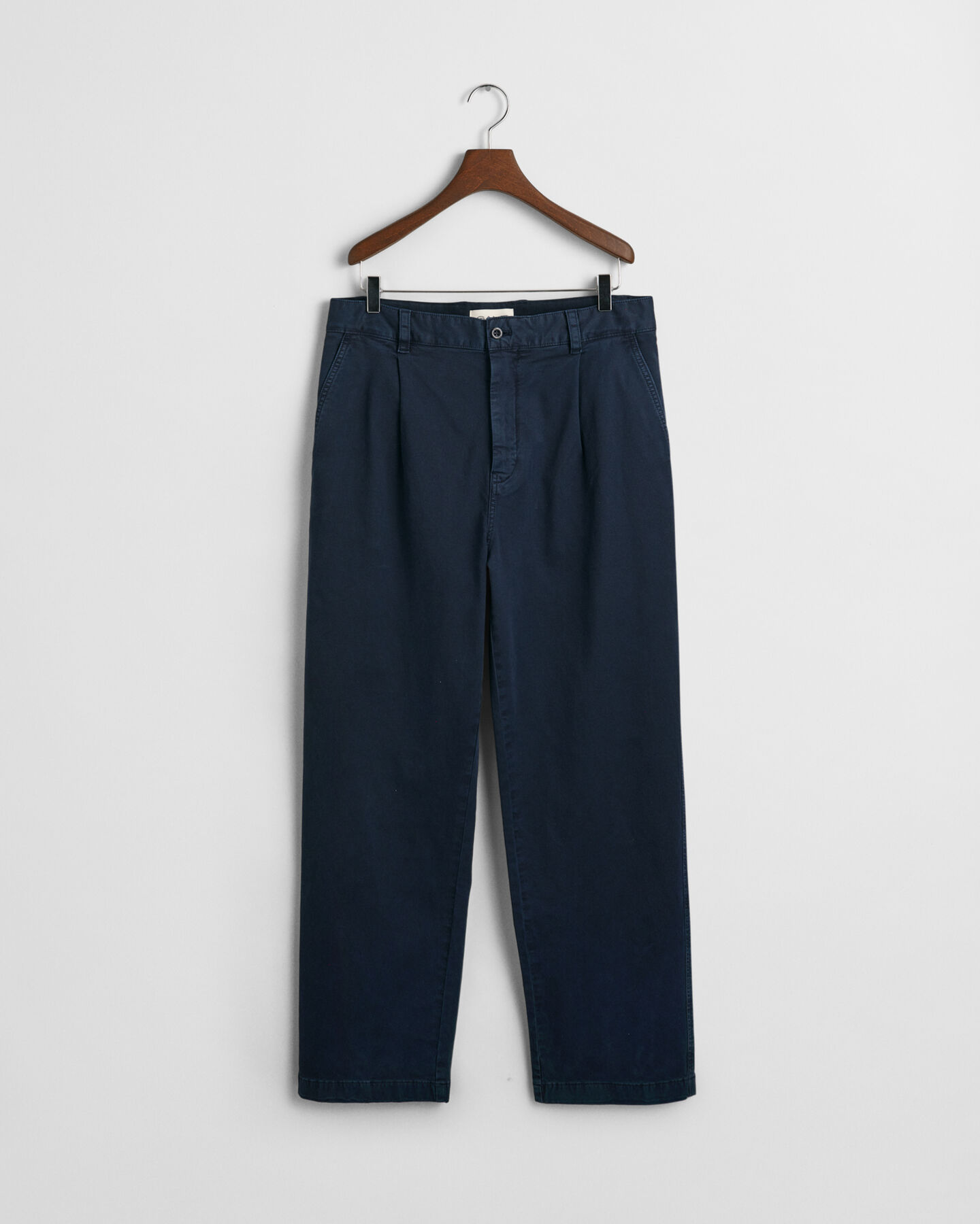 Relaxed fit chinos i bomullstwill
