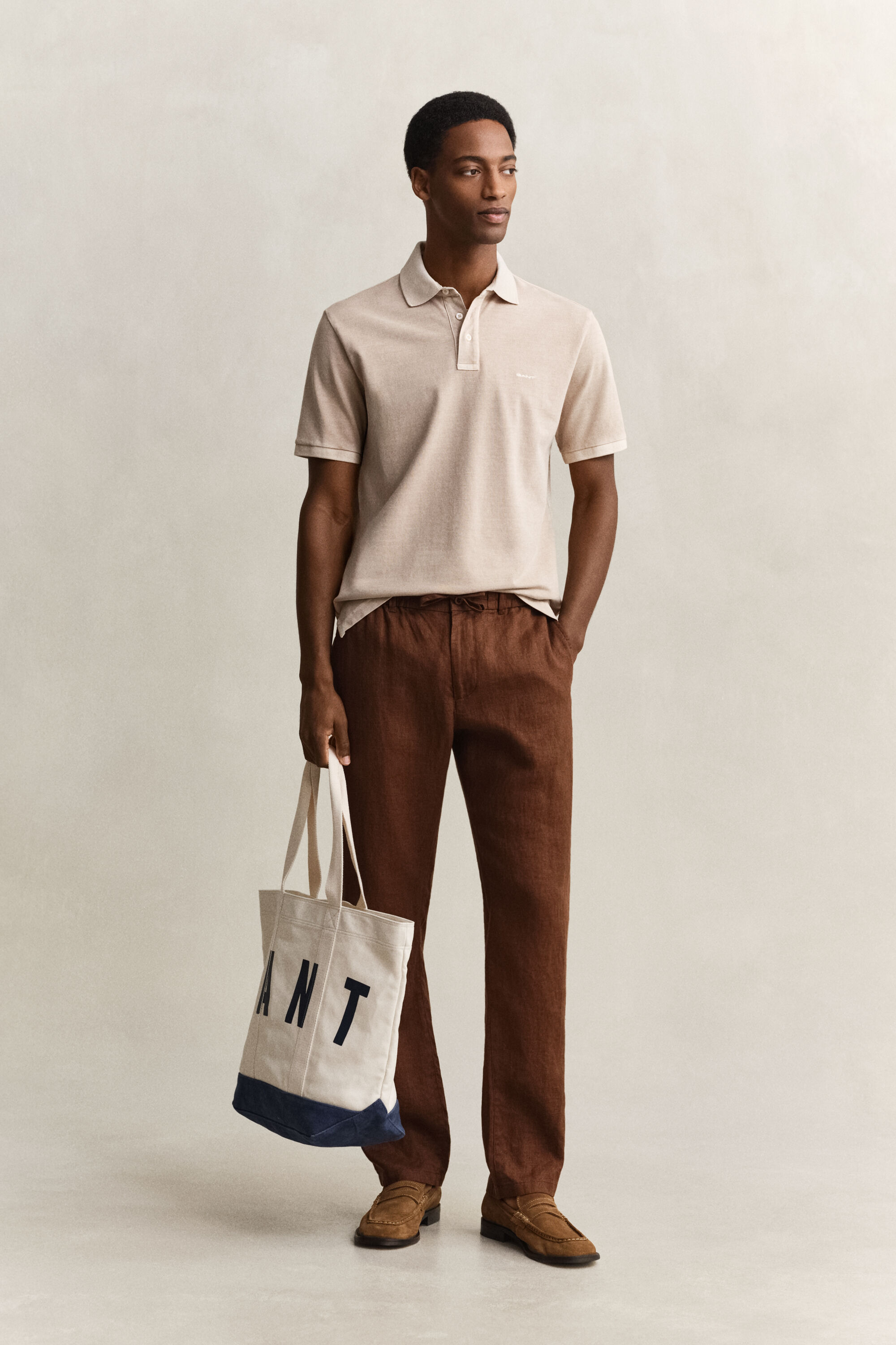 Sunfaded pikétröja