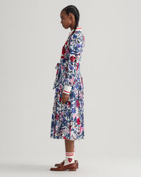 Tiger Flower plisserad kl&auml;nning