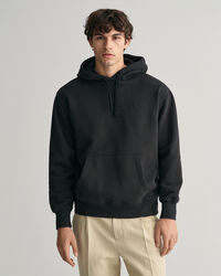 Hoodie med GANT-logotyp