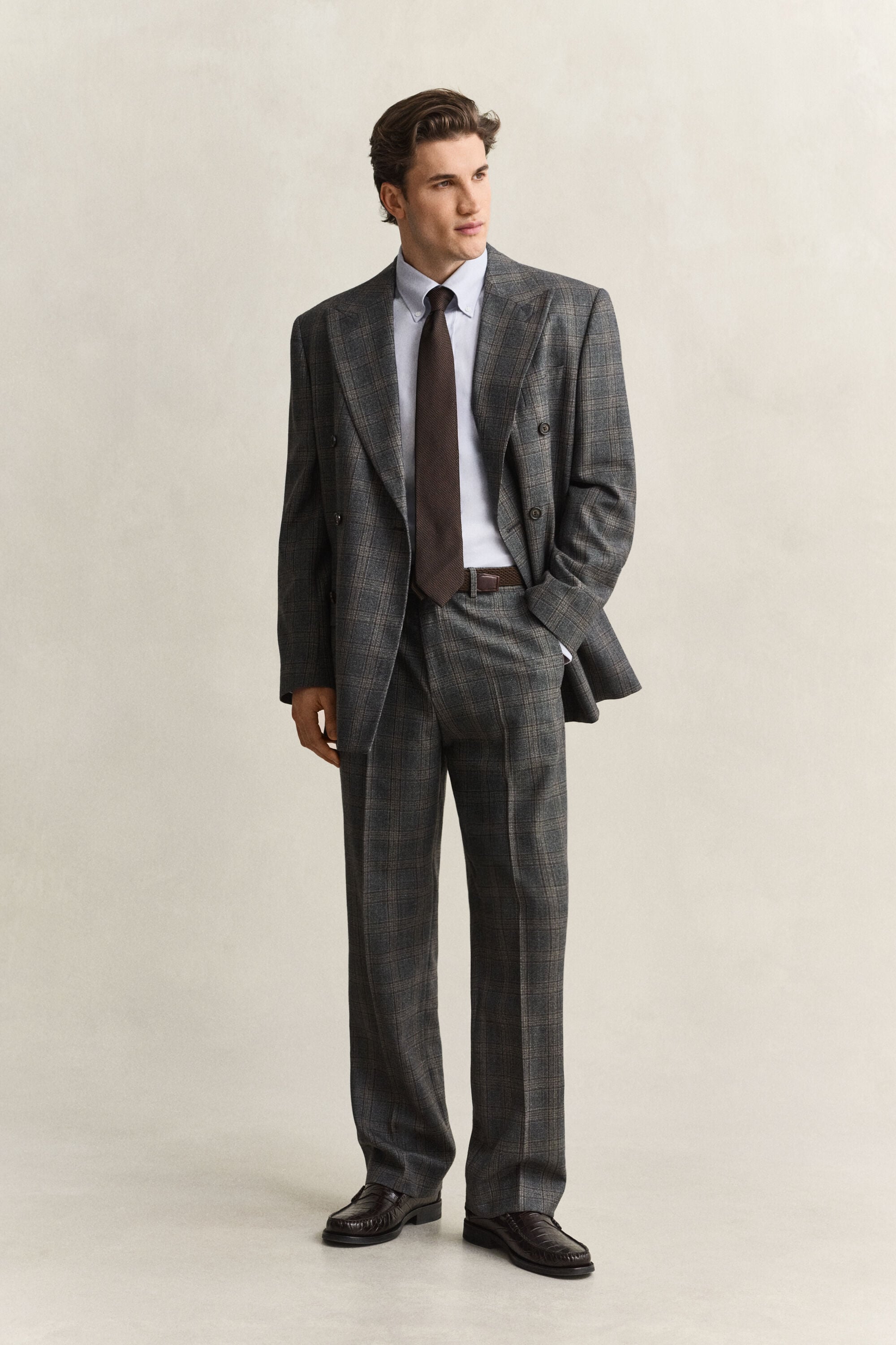 Slim fit skräddarsydd skjorta
