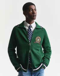 Kofta med dragkedja och GANT 1949-motiv