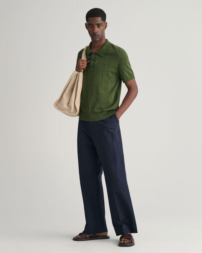 Pik&eacute;tr&ouml;ja med pointelle-struktur