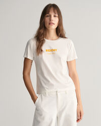 GANT T-shirt med resortmotiv