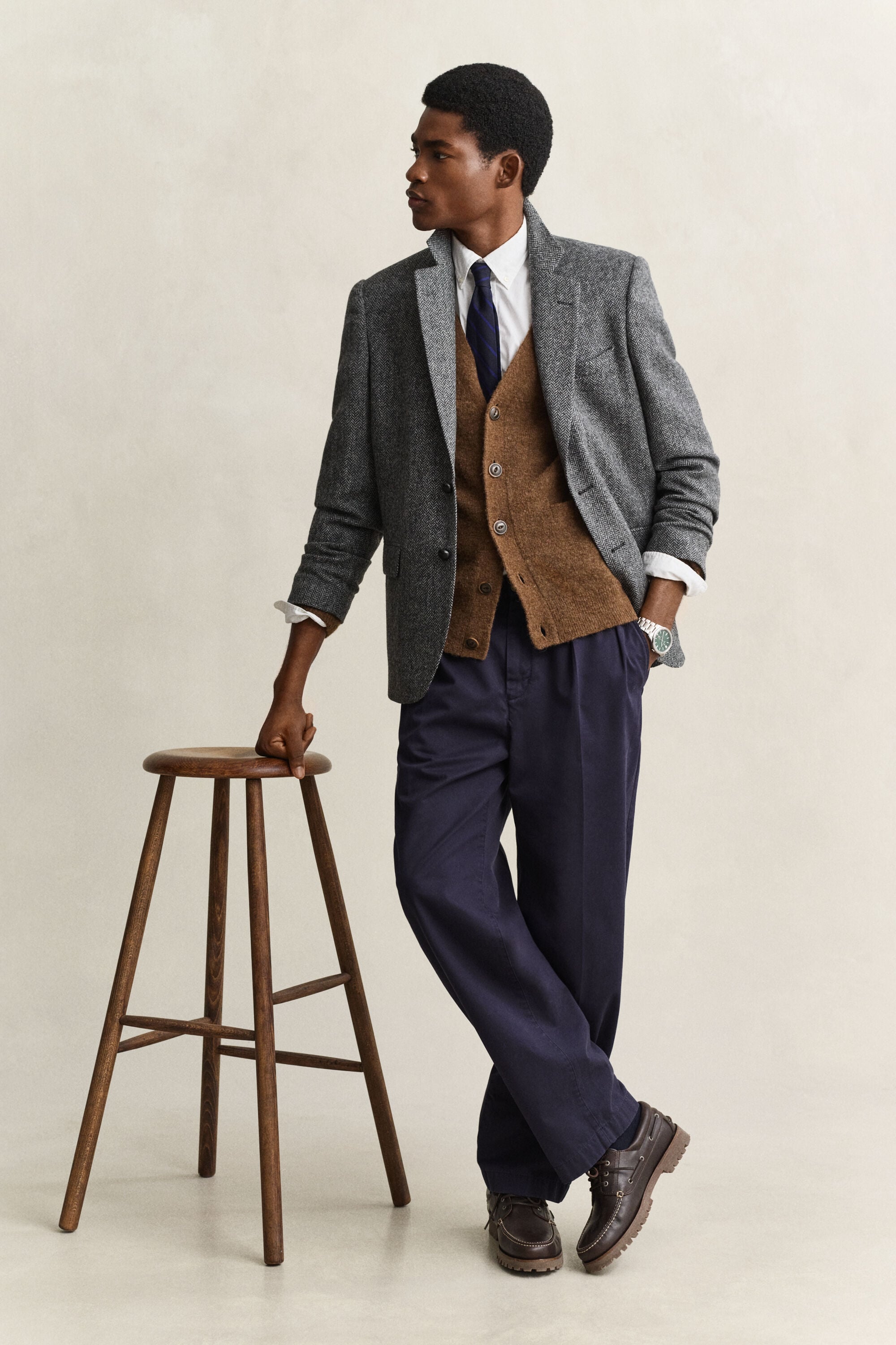 Gant x Yale tweedkavaj