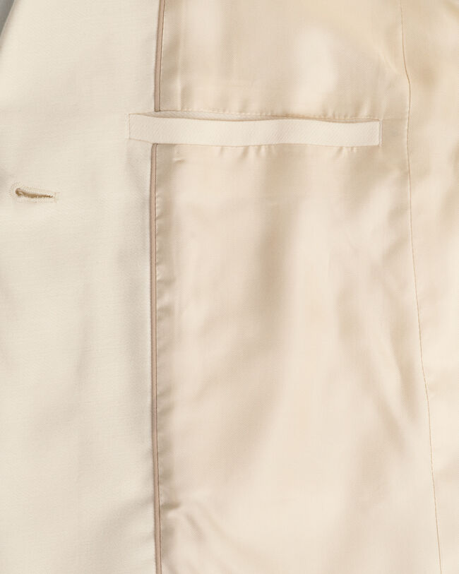 Regular fit Fluid kavaj med b&auml;lte