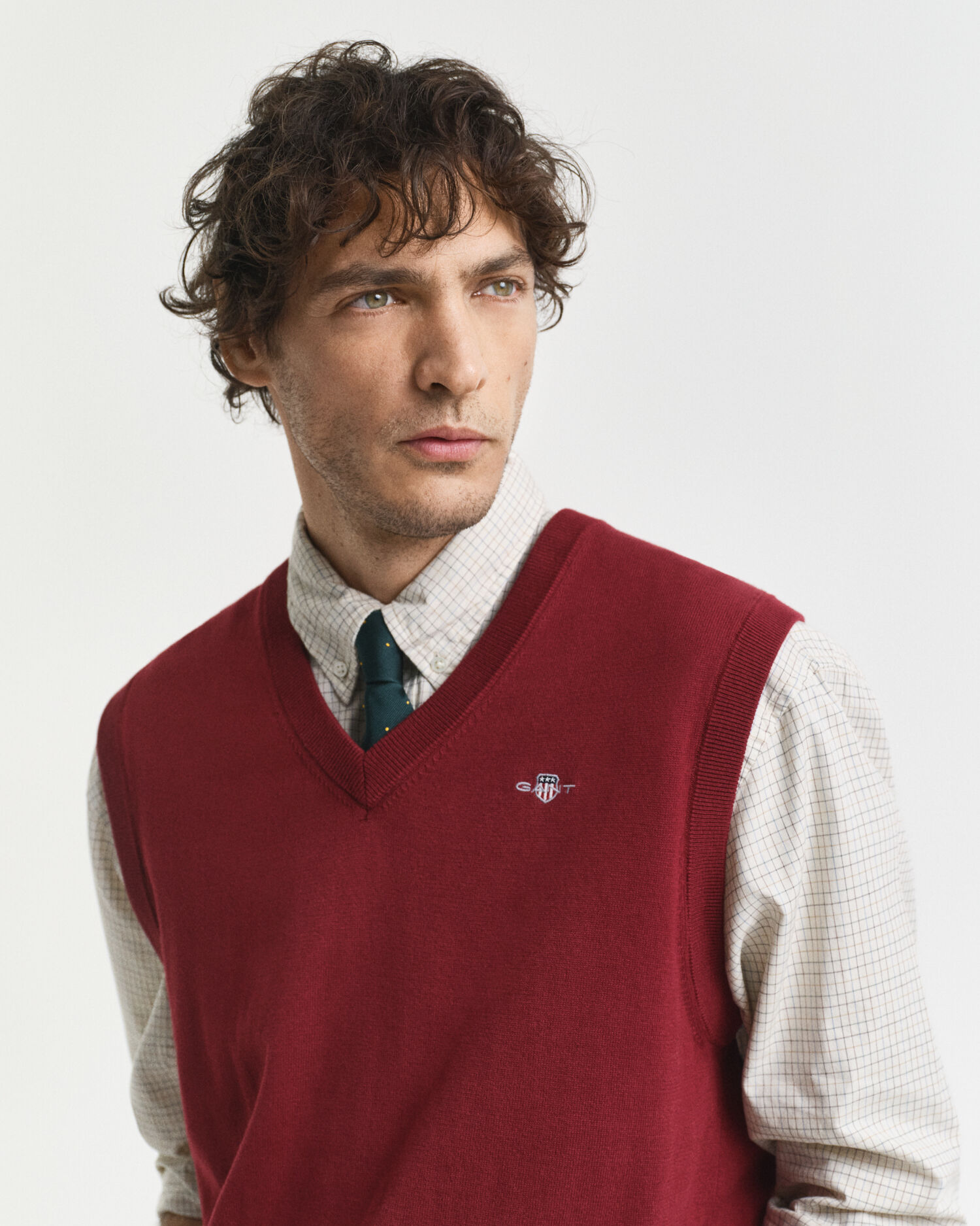 Klassisk bomullsväst