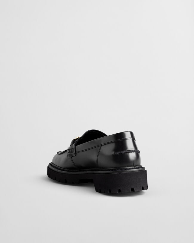 Ivyhill loafers i läder