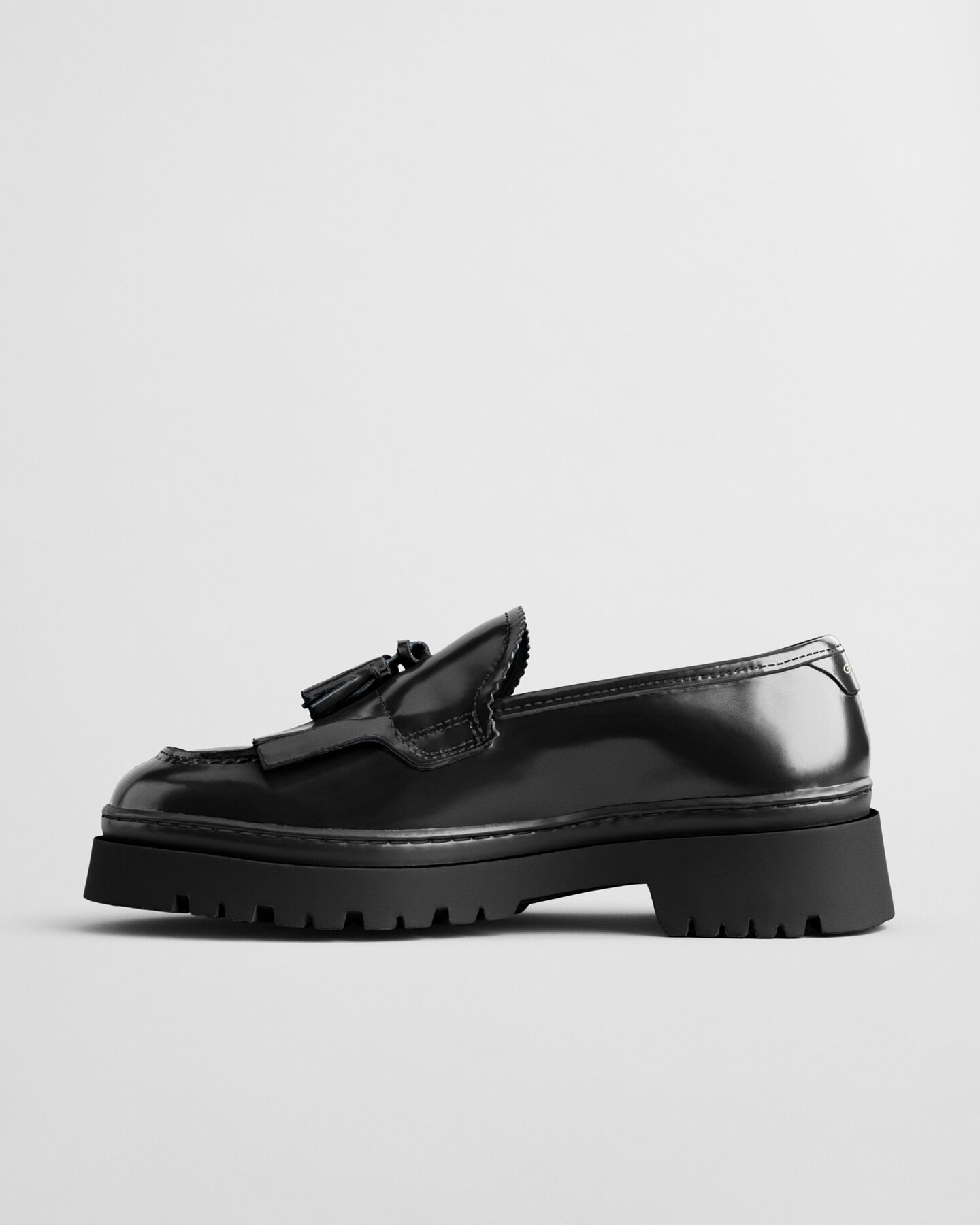 Aligrey chunky tofsloafers i skinn