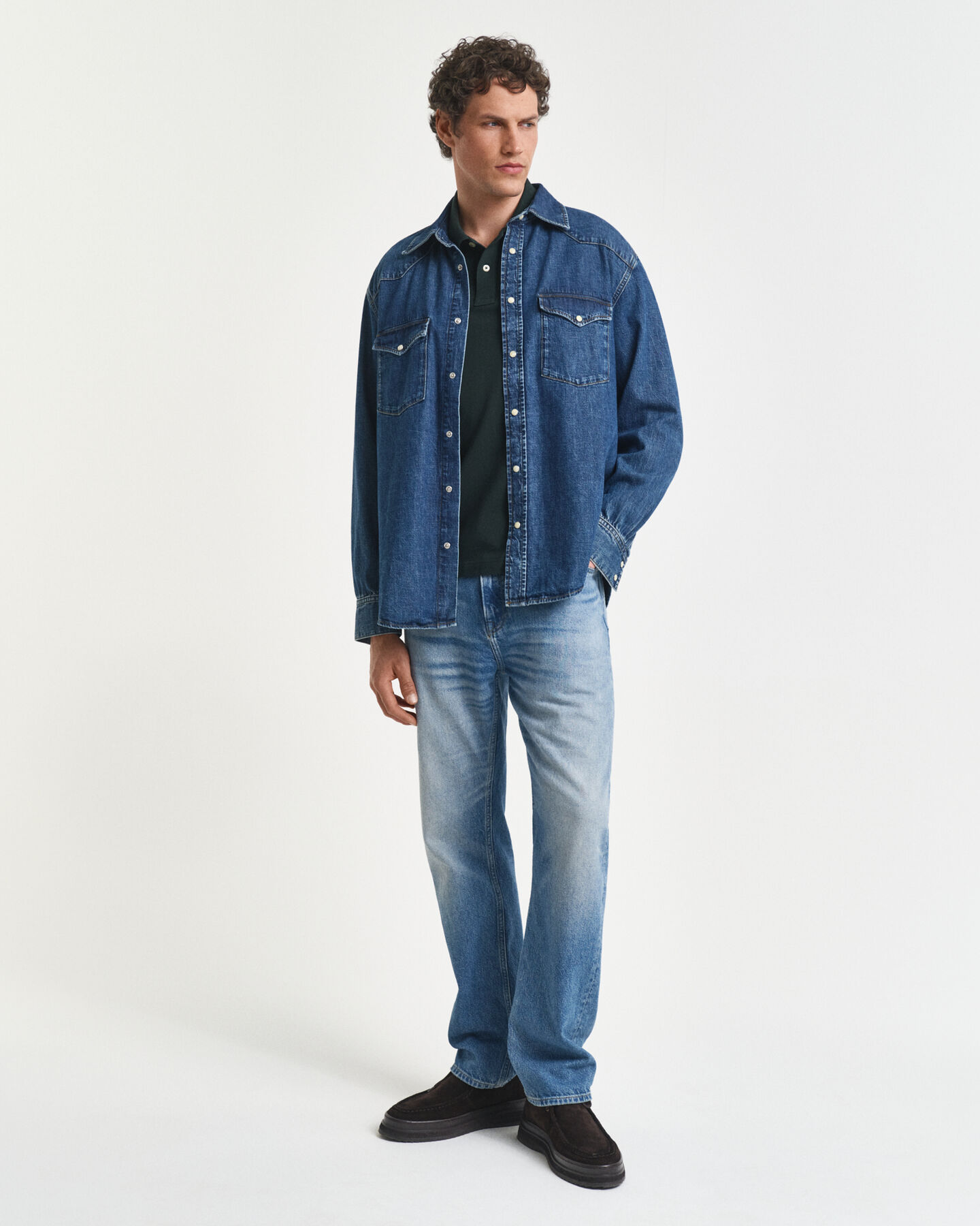 Regular fit Shield pikétröja