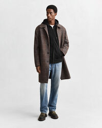 Shield hoodie med dragkedja