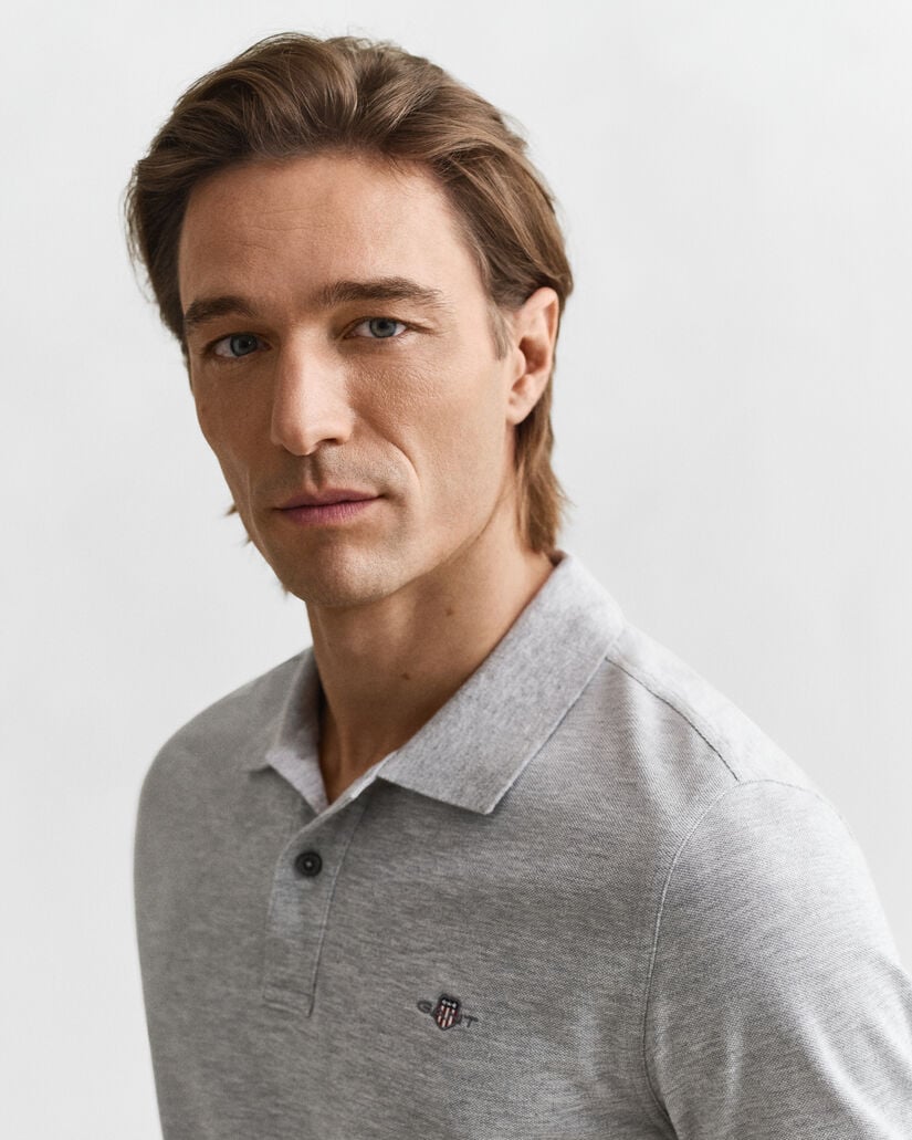 Regular fit Shield pikétröja