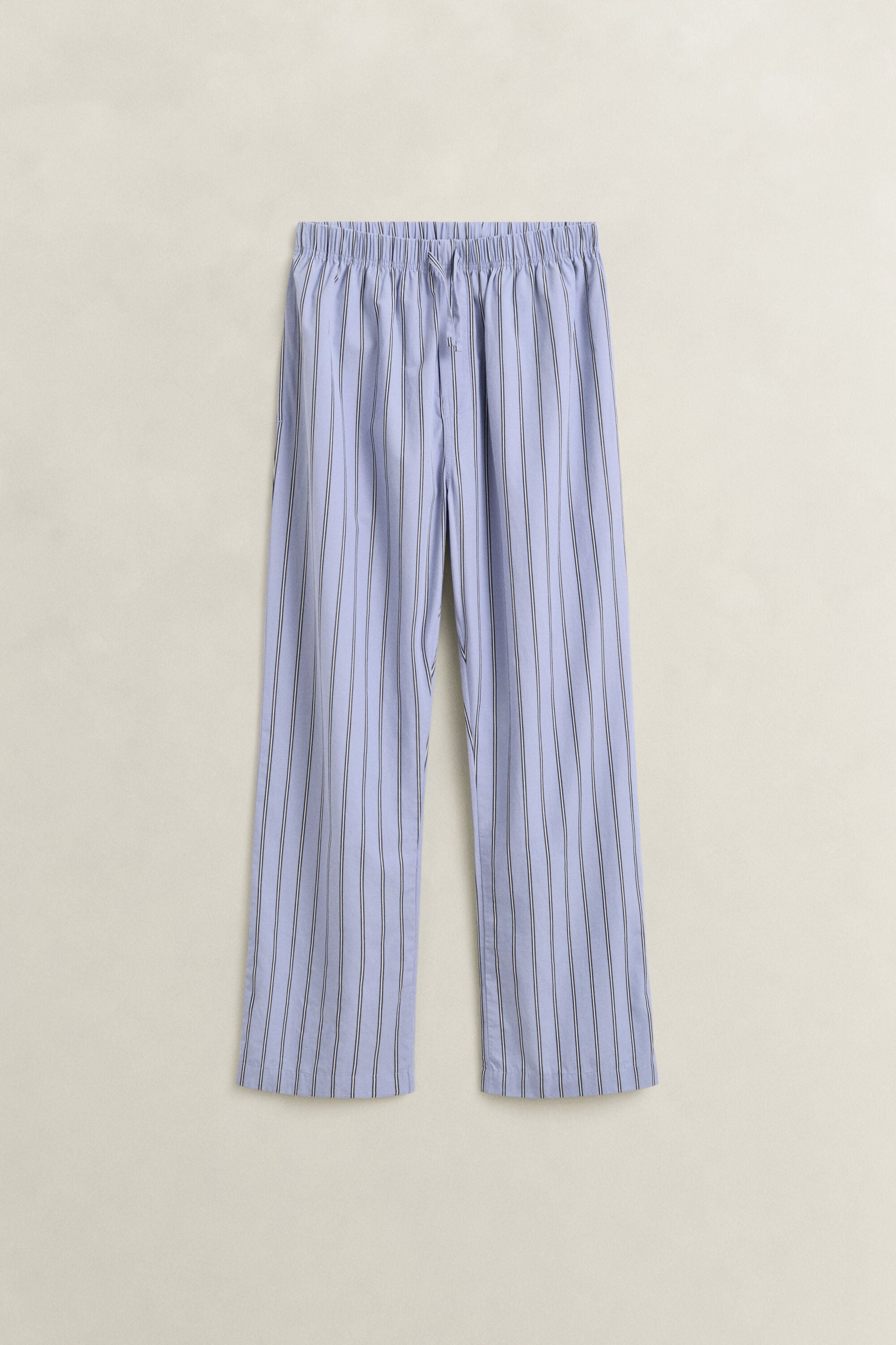 Randiga pyjamasbyxor i poplin