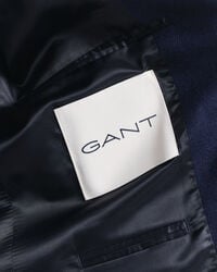 Slim fit klubblazer i ylleflanell