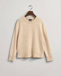 Crew neck tr&ouml;ja i kashmir