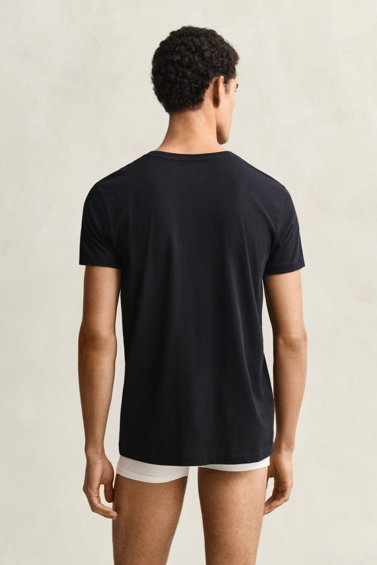 Tvåpack rundhalsade T-shirtar