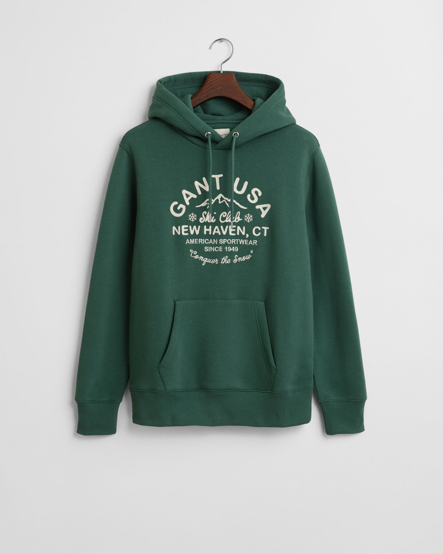GANT hoodie med vintersportmotiv