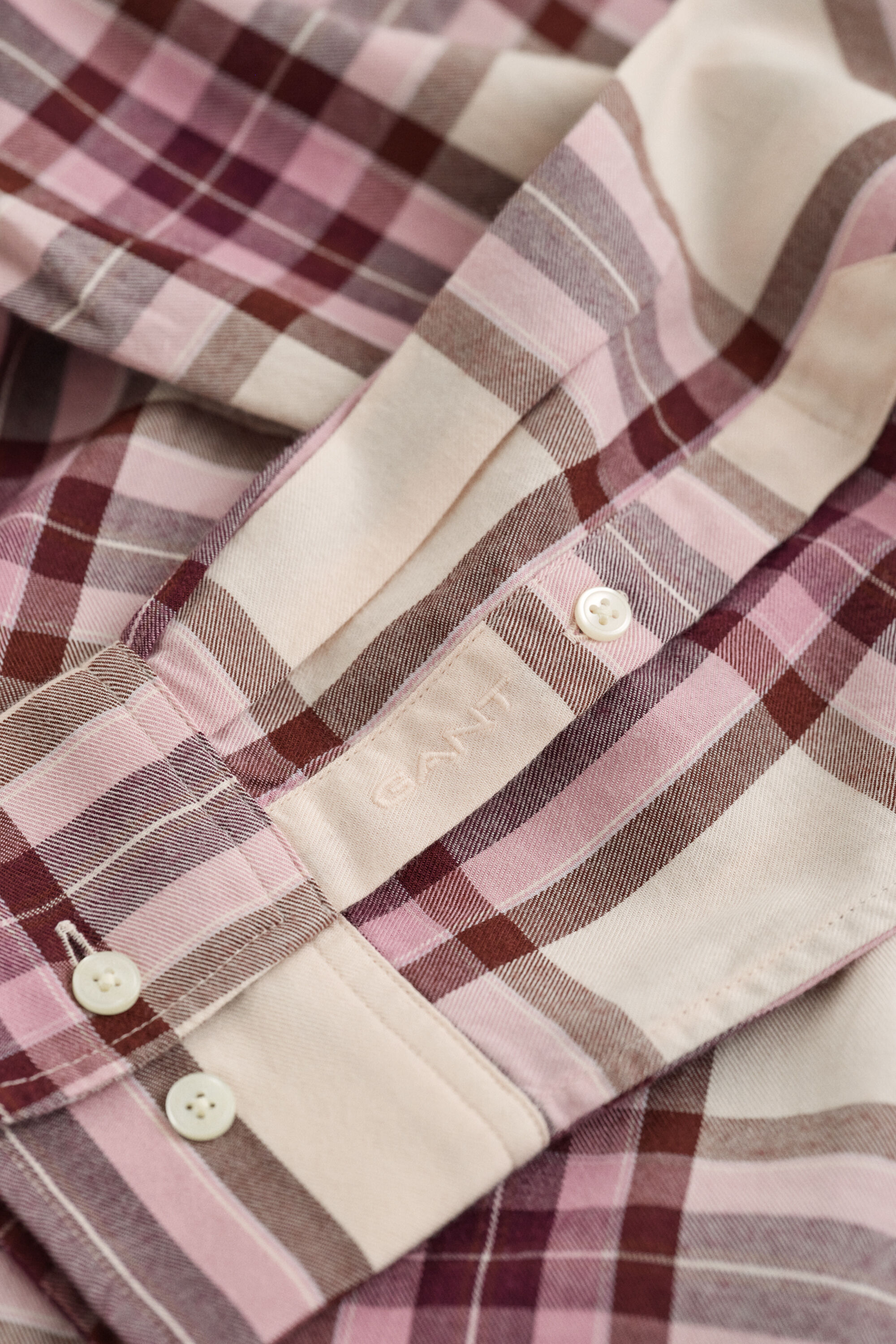 Relaxed fit flanellskjorta