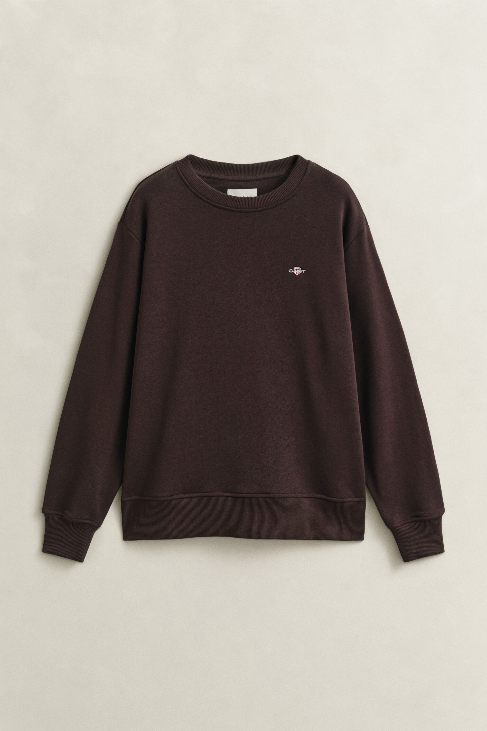Sweatshirt med sköldemblem